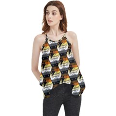 Hackers Town Void Mantis Hexagon Bear Pride Flag Flowy Camisole Tank Top