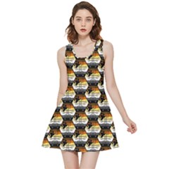 Hackers Town Void Mantis Hexagon Bear Pride Flag Inside Out Reversible Sleeveless Dress