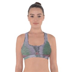 Purple haze  Cross Back Sports Bra