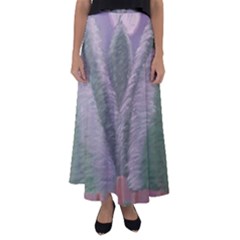 Purple haze  Flared Maxi Skirt