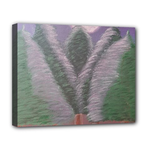 Purple Haze  Deluxe Canvas 20  X 16  (stretched) by Hayleyboop