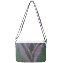 Purple haze  Double Gusset Crossbody Bag