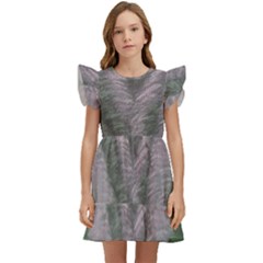 Purple haze  Kids  Winged Sleeve Dress