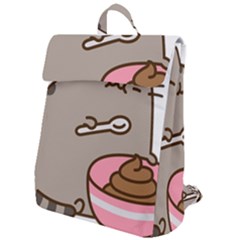 Cat Kitten Flap Top Backpack