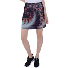 Digital-fractal-fractals-fantasy Tennis Skirt