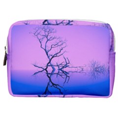 Nature-inspiration-trees-blue Make Up Pouch (medium)