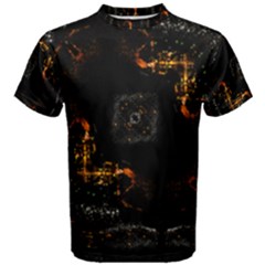 Abstract-animated-ornament-background-fractal-art- Men s Cotton Tee