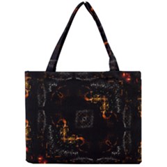 Abstract-animated-ornament-background-fractal-art- Mini Tote Bag