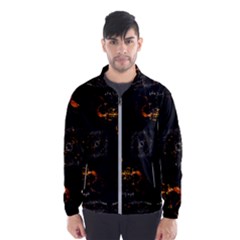 Abstract-animated-ornament-background-fractal-art- Men s Windbreaker