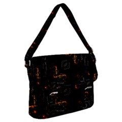 Abstract-animated-ornament-background-fractal-art- Buckle Messenger Bag