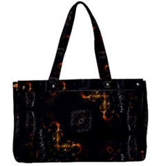 Abstract-animated-ornament-background-fractal-art- Canvas Work Bag