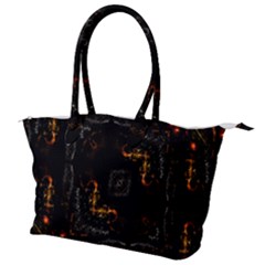 Abstract-animated-ornament-background-fractal-art- Canvas Shoulder Bag