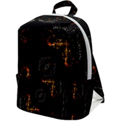 Abstract-animated-ornament-background-fractal-art- Zip Up Backpack