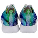 Christmas-snowflake-background Men s Lightweight Sports Shoes View4