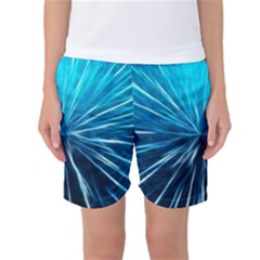 Background-structure-lines Women s Basketball Shorts