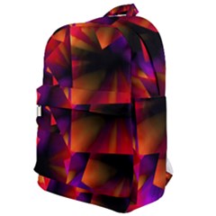 Squares Motif Geometric Pattern Classic Backpack
