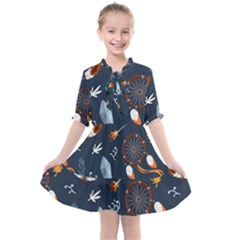 Bohemian Look  Kids  All Frills Chiffon Dress by HWDesign