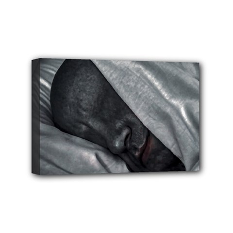 Monster Man Sleeping Mini Canvas 6  X 4  (stretched) by dflcprintsclothing
