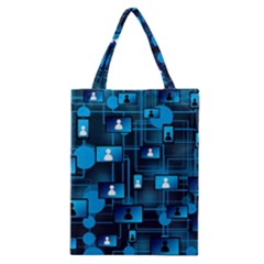 Smartphone-system-web-news Classic Tote Bag by Jancukart