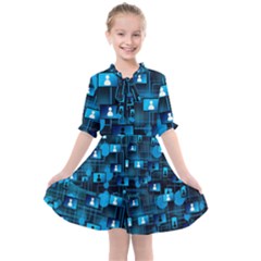 Smartphone-system-web-news Kids  All Frills Chiffon Dress by Jancukart