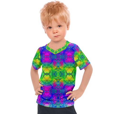 Color Me Happy Kids  Sports Tee by Thespacecampers