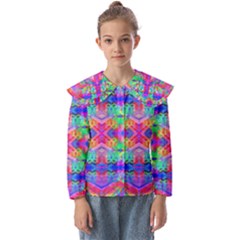 Deep Space 333 Kids  Peter Pan Collar Blouse by Thespacecampers