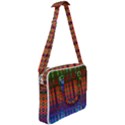 Fractaled Pixels Cross Body Office Bag View2