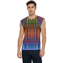 Fractaled Pixels Men s Raglan Cap Sleeve Tee by Thespacecampers