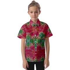 Cheetah Dreams Kids  Short Sleeve Shirt by Thespacecampers