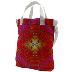 Liquid Lava Canvas Messenger Bag by Thespacecampers