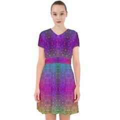 Stained Glass Vision Adorable In Chiffon Dress