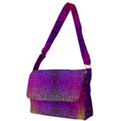 Stained Glass Vision Full Print Messenger Bag (s) by Thespacecampers