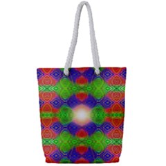 Helix Heaven Full Print Rope Handle Tote (Small)