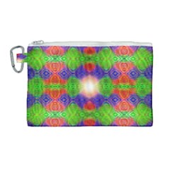 Helix Heaven Canvas Cosmetic Bag (large) by Thespacecampers