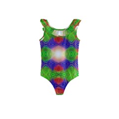 Helix Heaven Kids  Frill Swimsuit