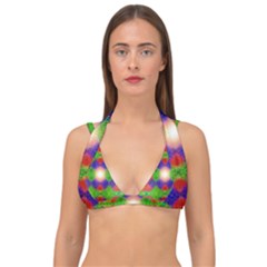 Helix Heaven Double Strap Halter Bikini Top