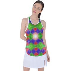 Helix Heaven Racer Back Mesh Tank Top