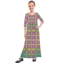 Unidentified  Flying Kids  Quarter Sleeve Maxi Dress