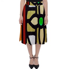 Abstract-0001 Classic Midi Skirt by nate14shop