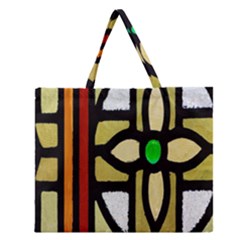 Abstract-0001 Zipper Large Tote Bag by nate14shop