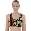 Abstract-0001 Back Weave Sports Bra View1