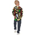 Abstract-0001 Kids  Hooded Pullover View2