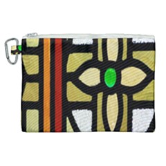 Abstract-0001 Canvas Cosmetic Bag (xl)