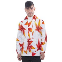 Abstract-b 001 Men s Front Pocket Pullover Windbreaker