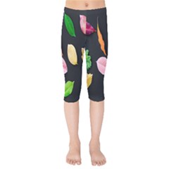 Autumn-b 001 Kids  Capri Leggings  by nate14shop