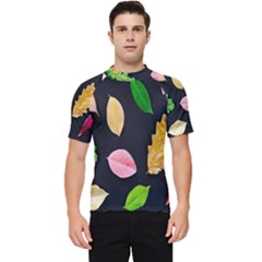 Autumn-b 002 Men s Short Sleeve Rash Guard by nate14shop