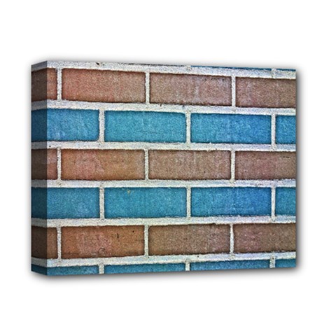 Brick-wall Deluxe Canvas 14  X 11  (stretched)