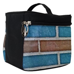 Brick-wall Make Up Travel Bag (small) by nate14shop