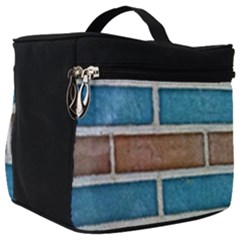 Brick-wall Make Up Travel Bag (big) by nate14shop