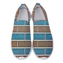 Brick-wall Women s Slip On Sneakers